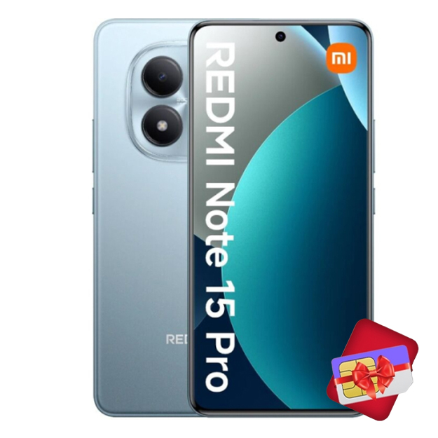 Xiaomi Redmi Note 15 Pro 4G 8/256 GB Glacier Blue