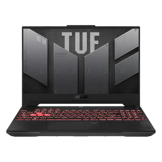 Noutbuk Asus TUF Gaming A15 / R5-7535HS / 16 GB / SSD 512 GB / RTX 4060 / 15.6", Grey
