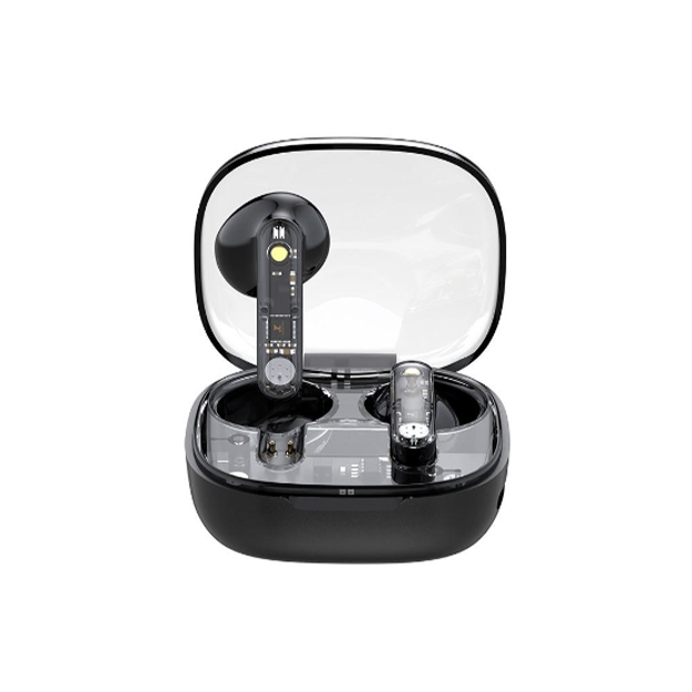 Simsiz quloqchinlar Green Lion Transparent Pro True Wireless Earbuds - Black