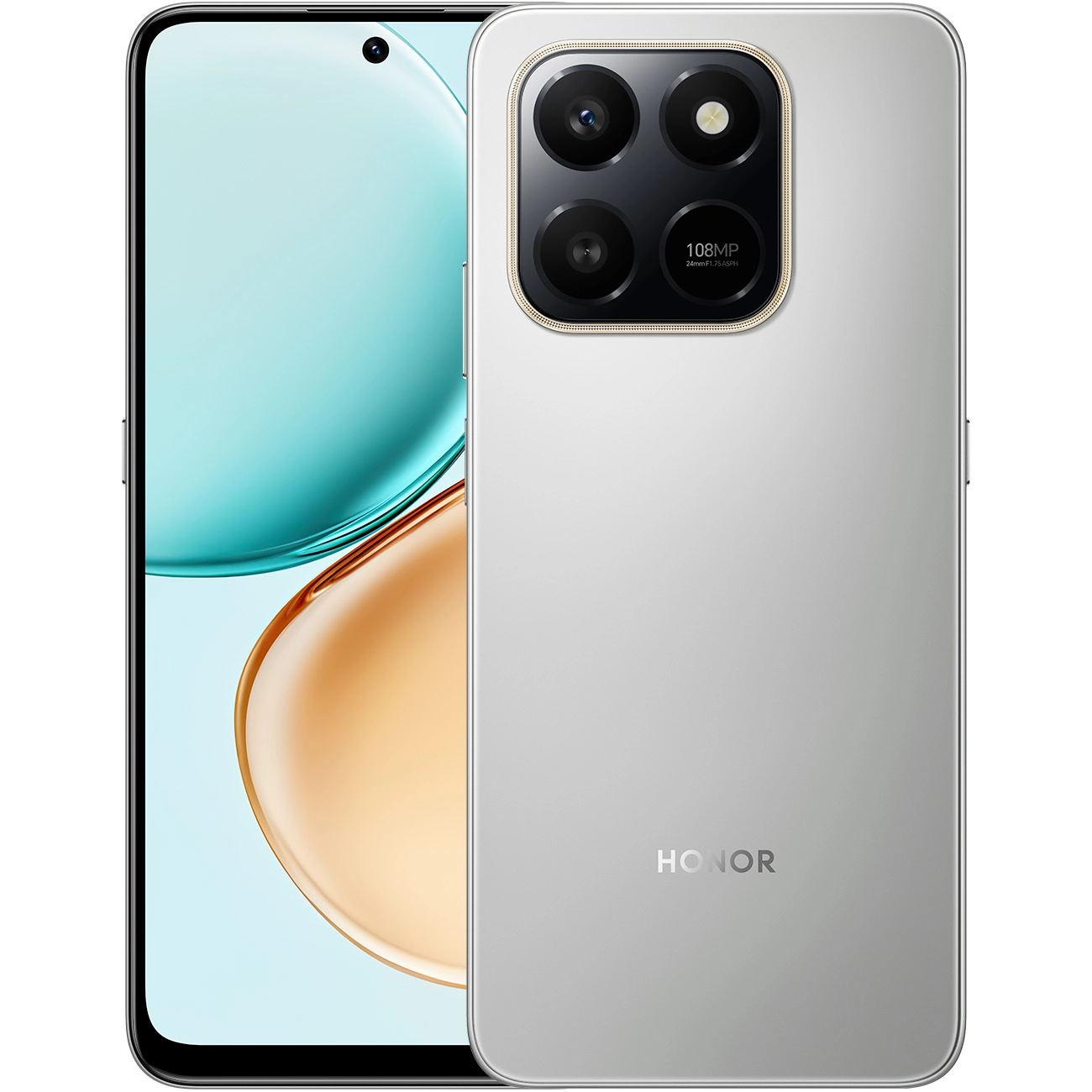 Smartfon Honor X7d 6/128GB Silver (Serebryaniy)