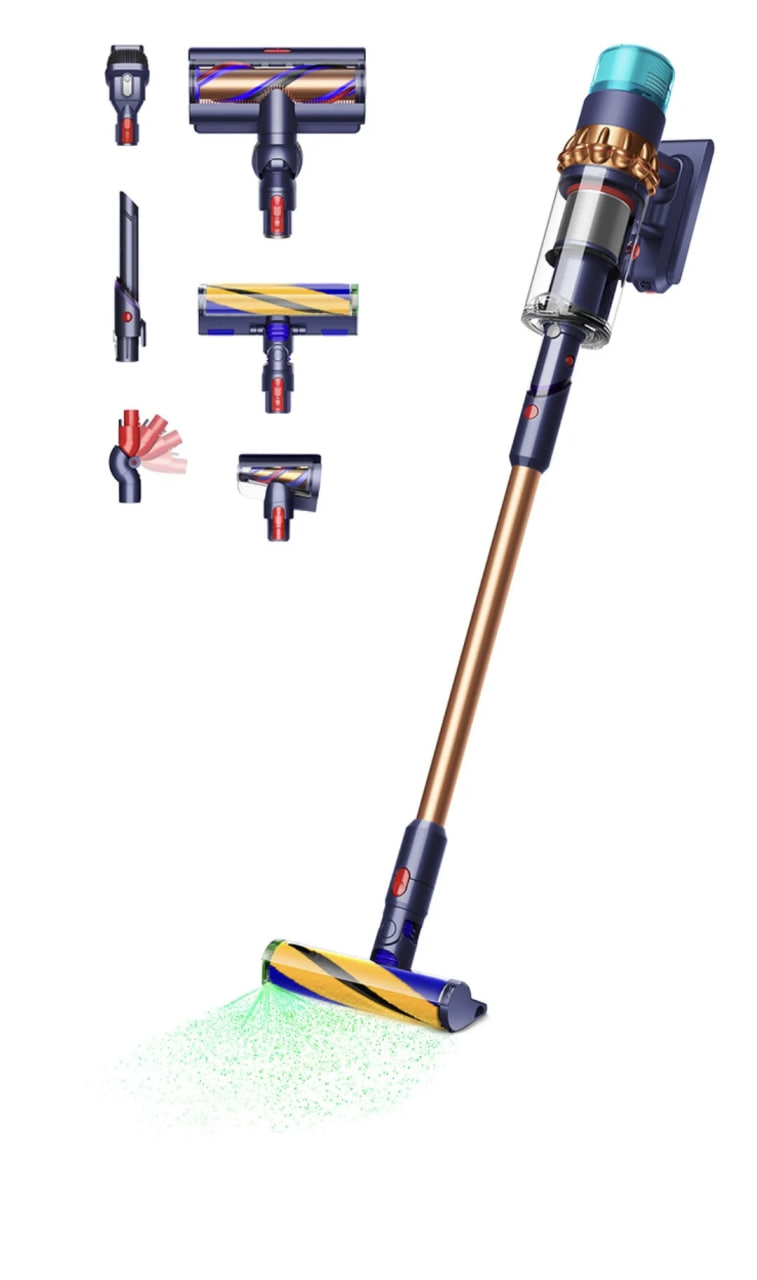 Changyutgich Dyson Detect Absolute Gen5, sine-medniy