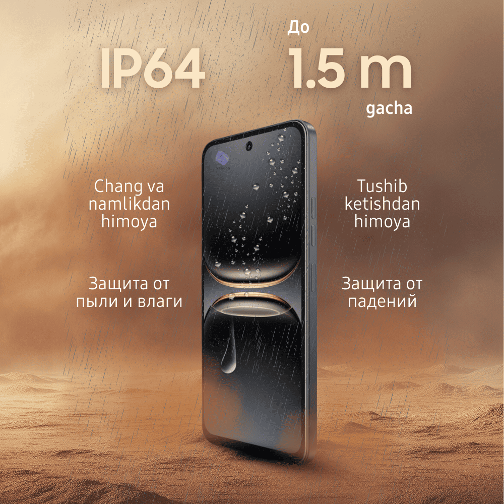 Smartfon Tecno Spark 40 4/128 GB, qora