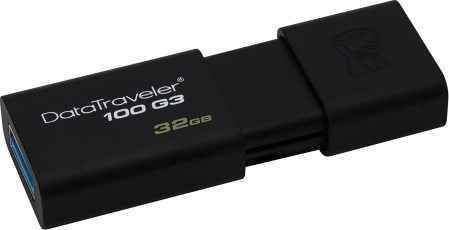 Flesh nakopitel Kingston DT100G3 USB 3.0 32GB-3P