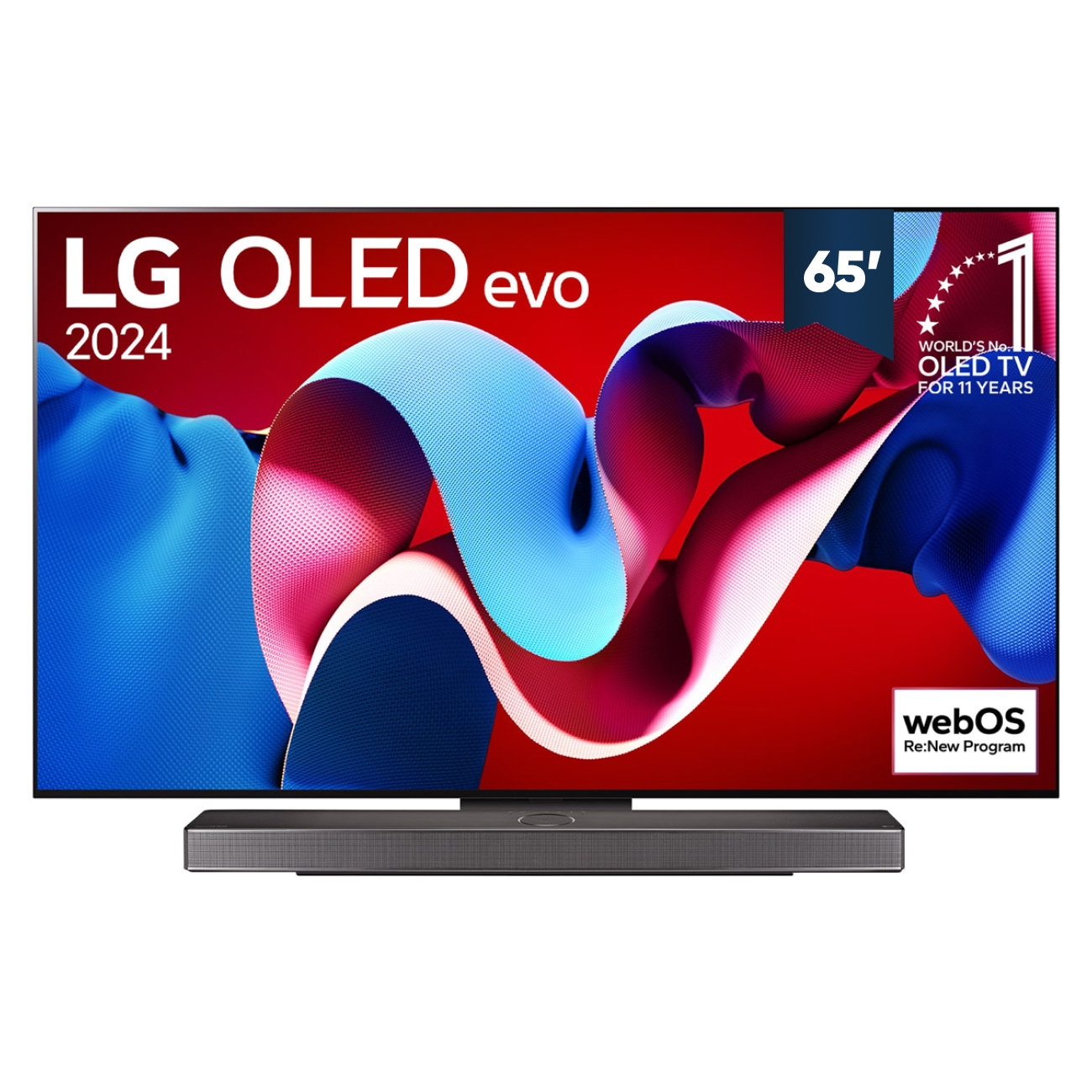 Televizor LG Smart TV OLED evo AI C4 4K OLED65C4RLA