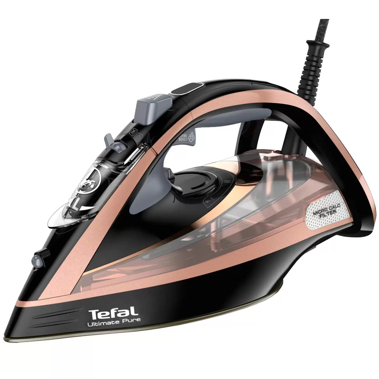 Dazmol Tefal FV9867E0 Ultimate Pure, zolotistiy