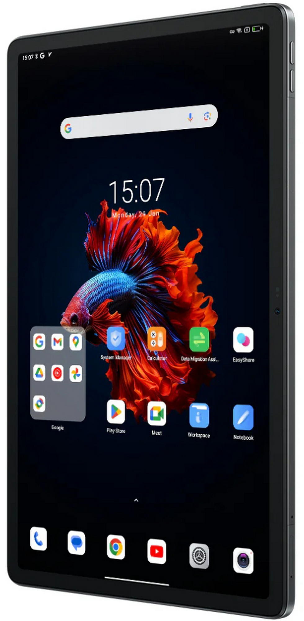 Planshet Blackview Tab MEGA 1 8/256 GB, temno-kulrang