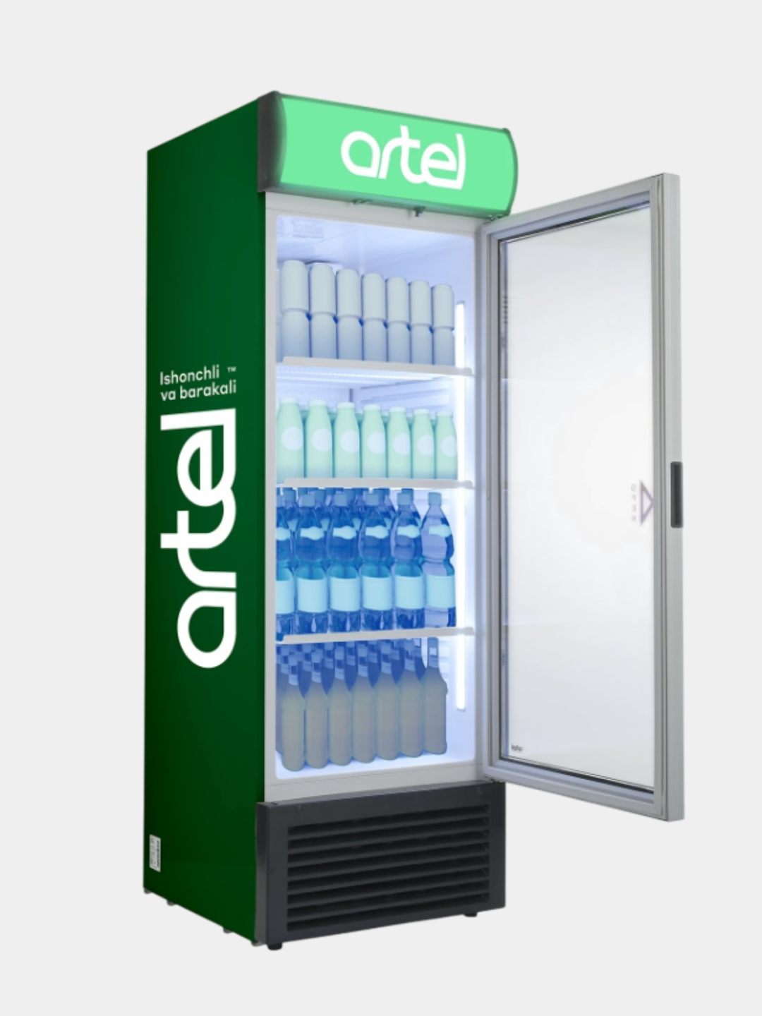Muzlatgich Artel HS390SN Eco Frost, oq