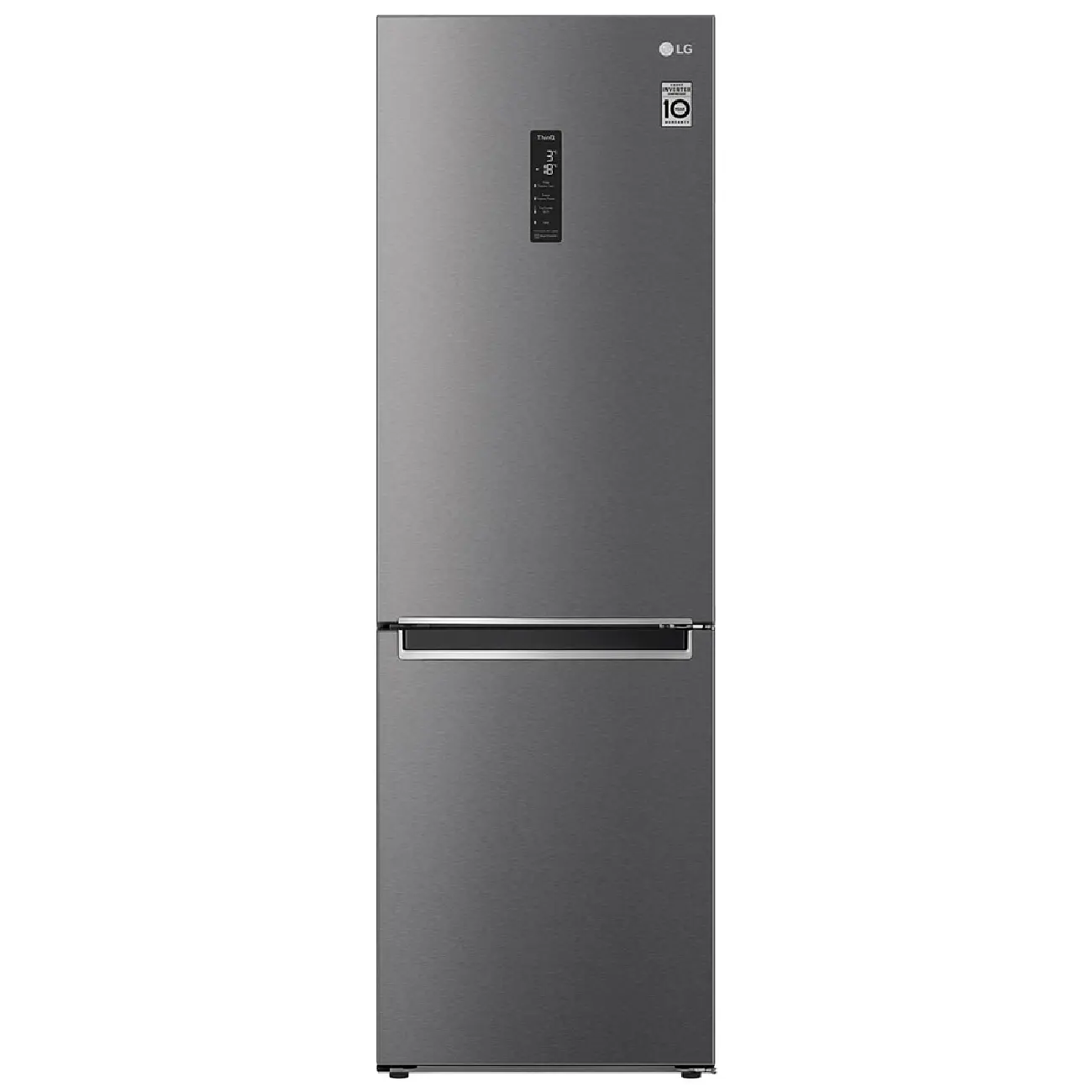 Холодильник LG GC-B459MLWM, серебристый