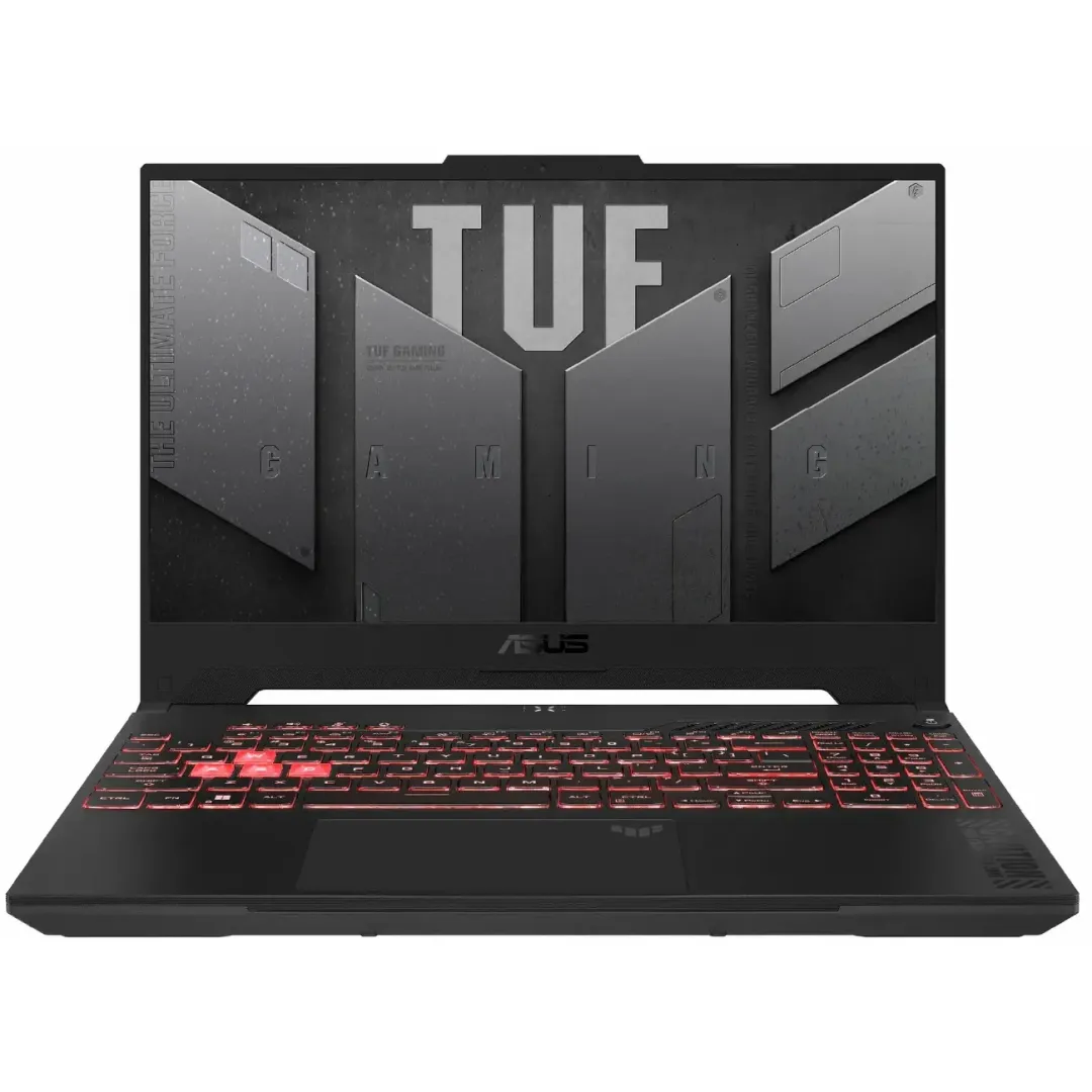 Noutbuk ASUS TUF Gaming A15 AMD Ryzen 9-7940HS/ DDR5 16GB/ SSD 512G/15,6” WQHD 165Hz/8GB RTX 4070 Mecha Gray