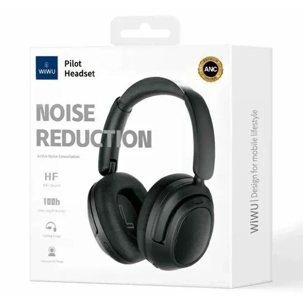 Simsiz quloqchinlar WiWU Pilot Headset ENC ANC TD-03