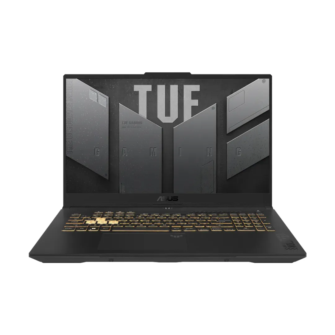 Noutbuk ASUS TUF Gaming F17 FX707VJB-HX114 / I5-210H / DDR5 16GB / SSD 1TB / RTX 3050 6GB / FHD IPS 144HZ 17.3" Grey