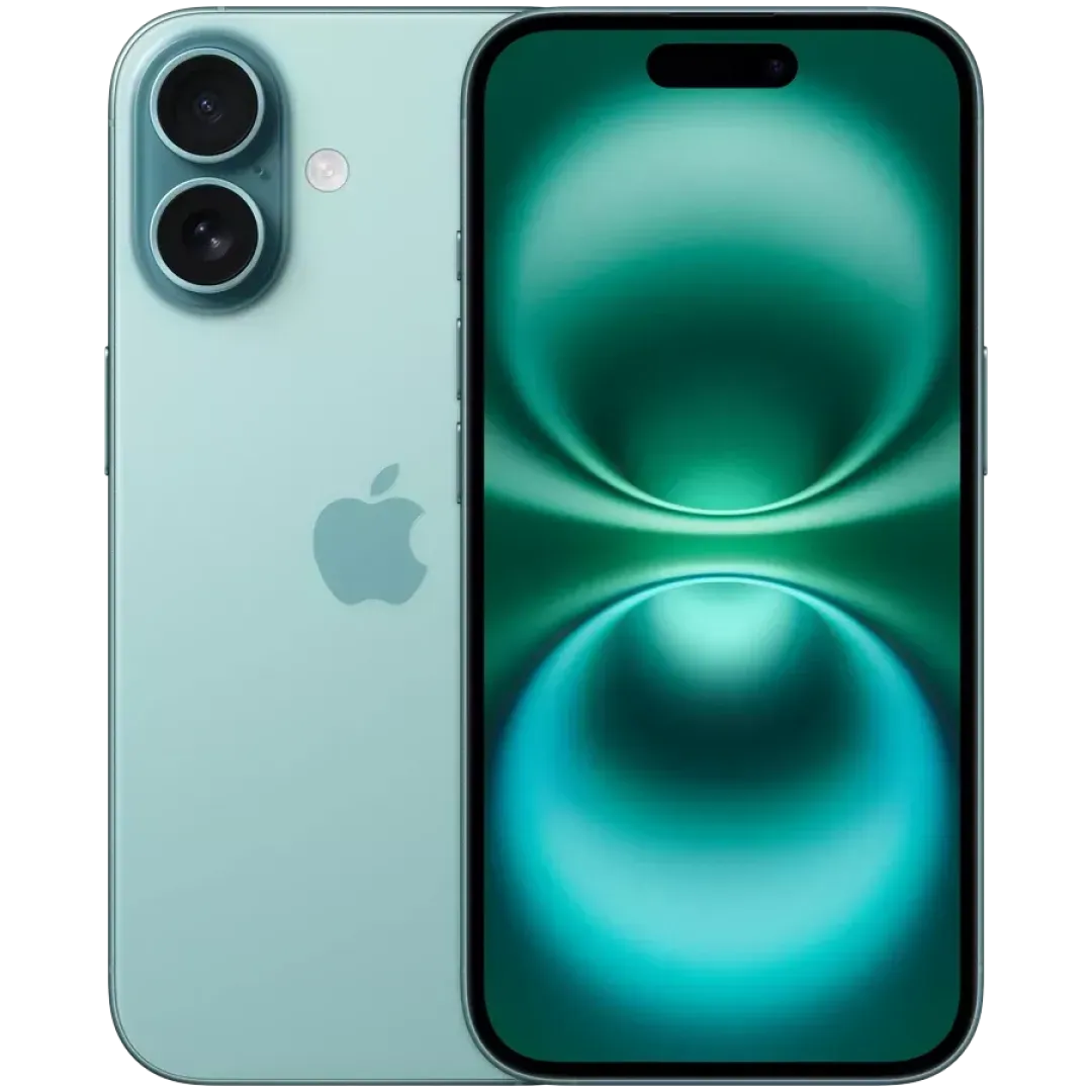 Apple iPhone 16 128GB (1 SIM + 1 eSim) Teal smartfoni