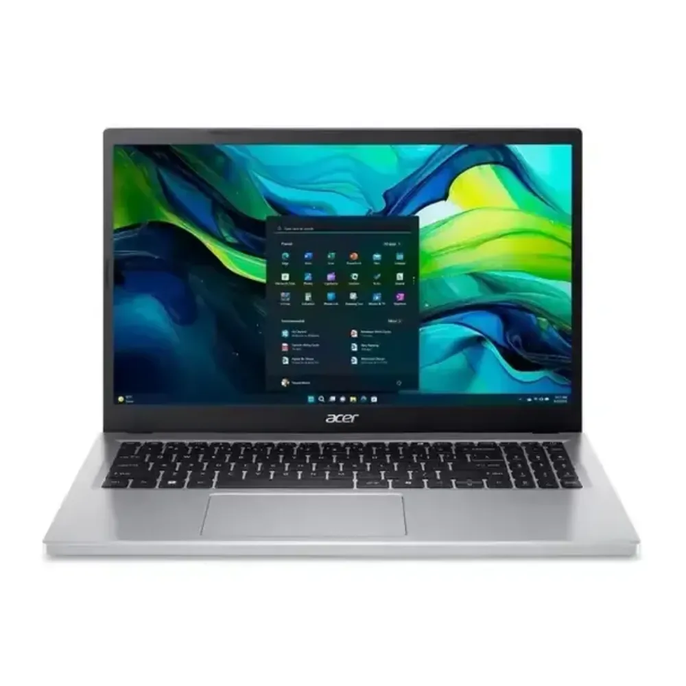 Noutbuk Acer Aspire Go 15 / i3-N355 / 8 GB / SSD 128 GB / 15,6", Silver