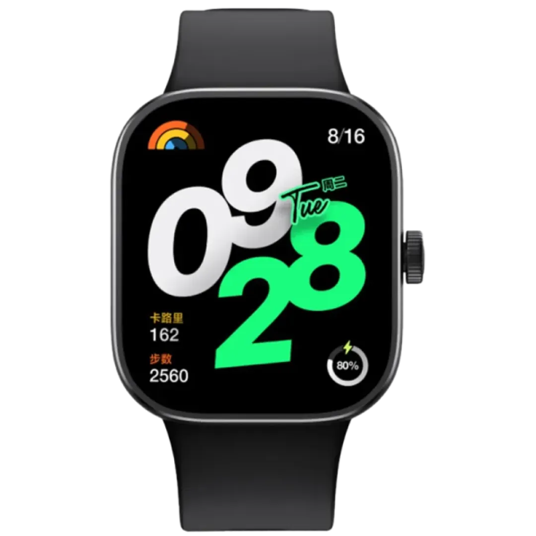 Redmi Watch 4 Obsidian Black aqlli soati