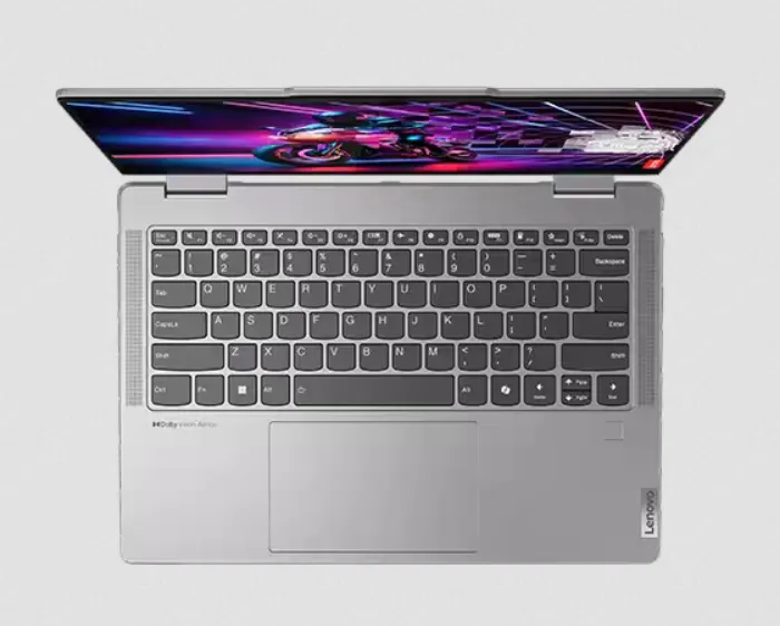 Noutbuk Lenovo Yoga 7 2‑in‑1 / R7‑8840HS / 16 GB / SSD 1TB / 14", Arctic Grey