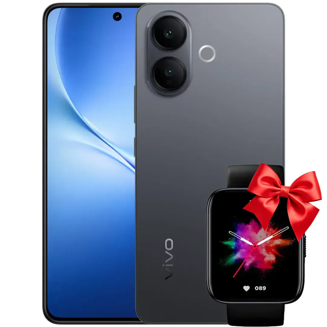 Smartfon VIVO V60 Lite 5G (12 512GB) Black Aqlli soat Zeblaze Beyond 2 Black (PROMO)