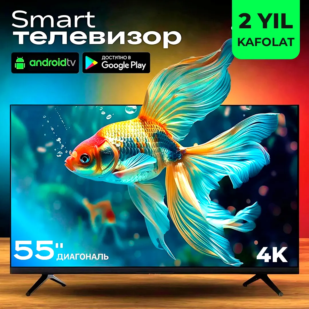 Televizor Moonx Smart 55" 55M850, qora