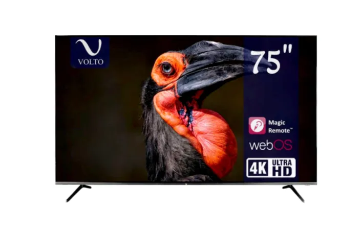 Телевизор Volto 75VT9000 75", Черный