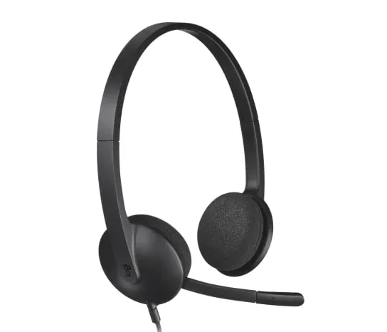 Наушники Logitech H340 USB, черный