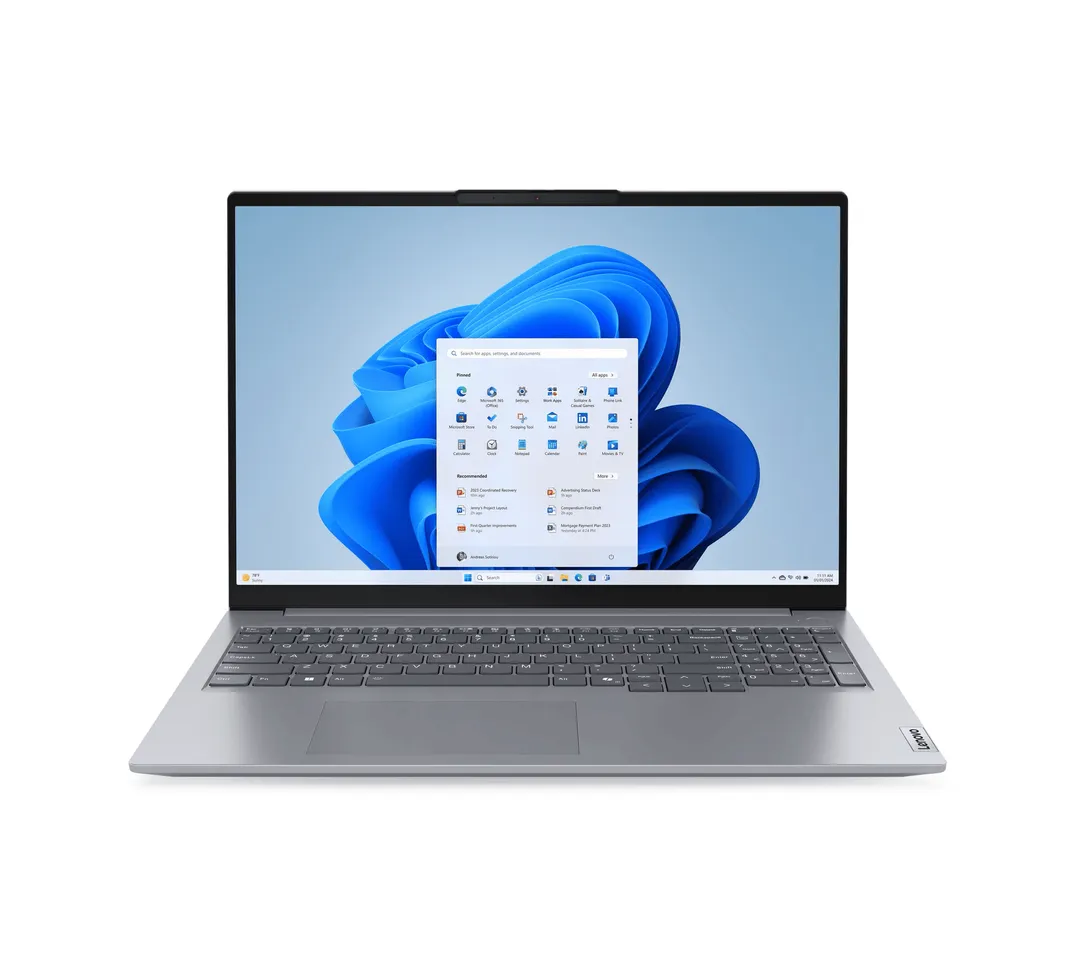 Ноутбук Lenovo Thinkbook 16 G7 IML / Ultra 5 125U / 8 GB / SSD 512 GB / 16", Arctic Grey