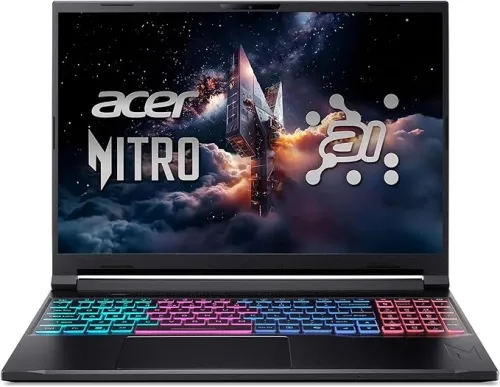 Igrovoy noutbuk Acer Nitro V16 (ANV16S-71-97BE) / i9-270H / 16 GB / SSD 1 TB / RTX 5070 / 16", qora