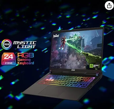 Noutbuk MSI Vector 16 HX AI (A2XWIG) / i9-275HX / 32 GB / SSD 1 TB / RTX 5080 / 16", qora