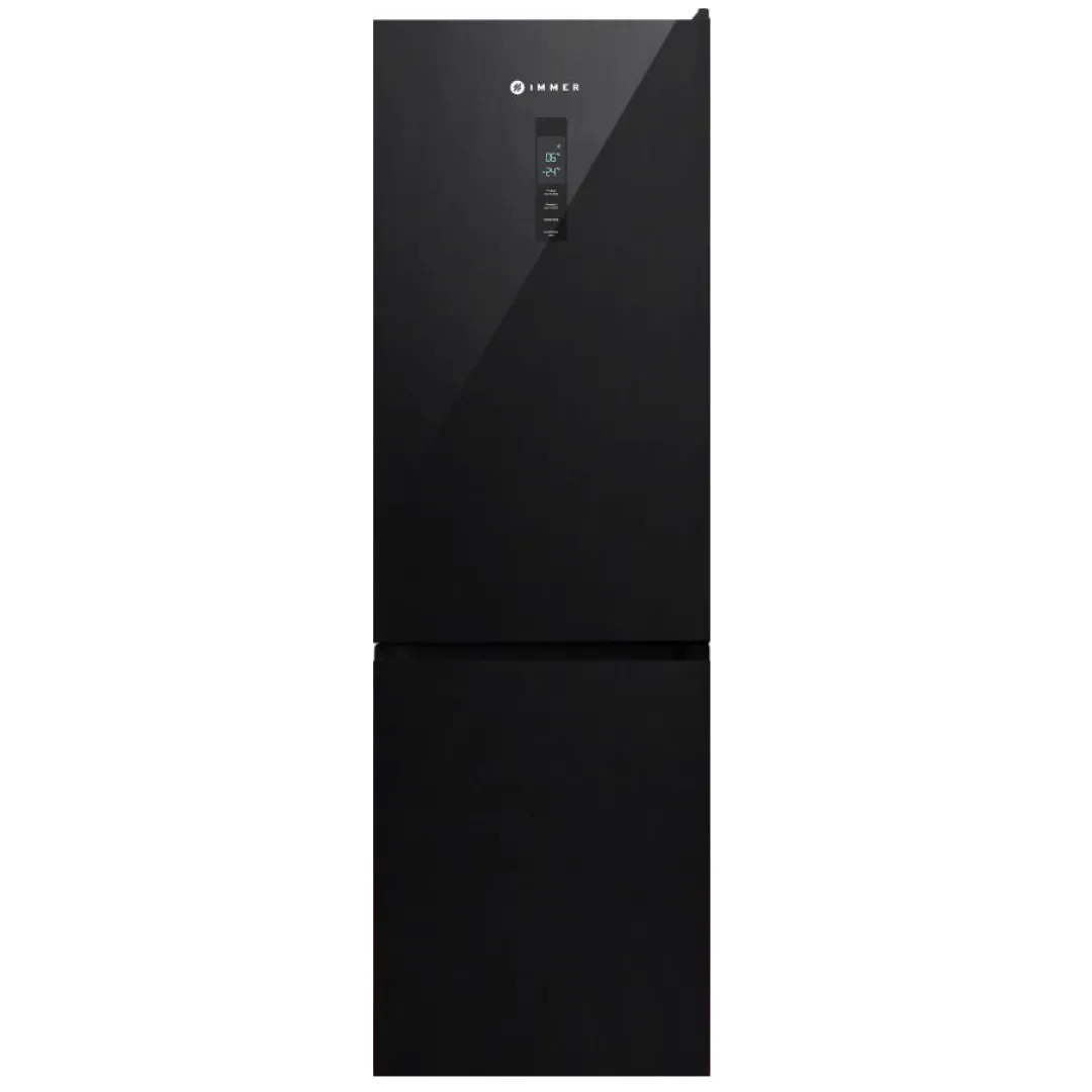 Холодильник Immer NF310 Black Glass