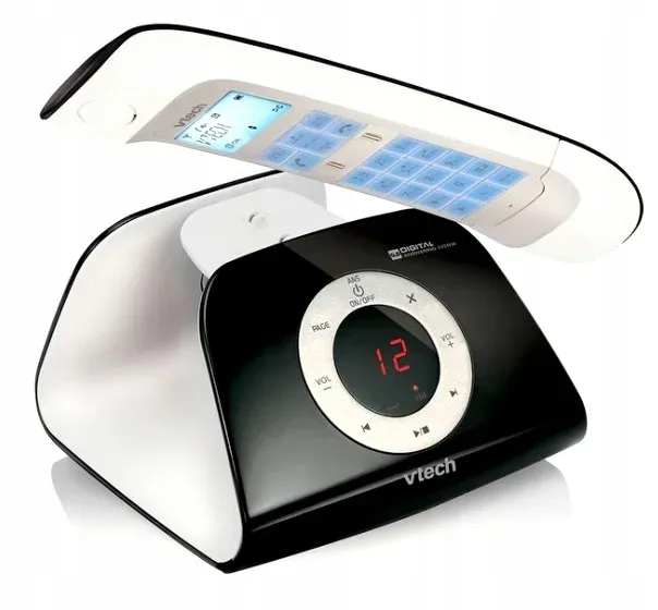 Radiotelefoni Vtech DECT LS1350-B, Qora