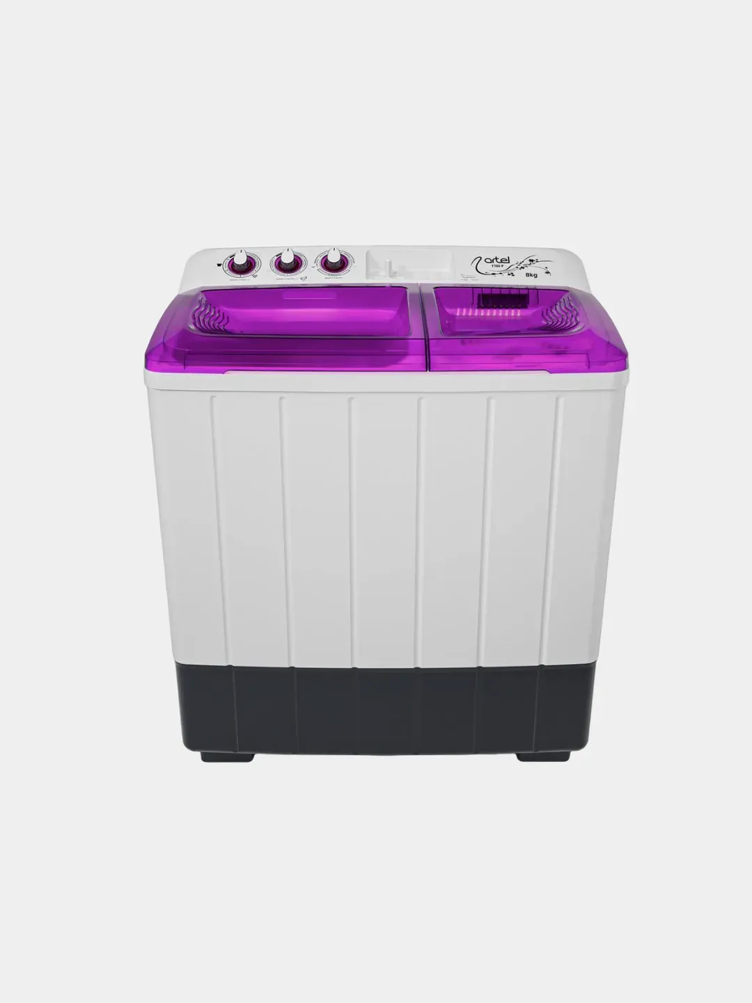 Kir yuvish mashinasi Artel TT 80 P, siyohrang