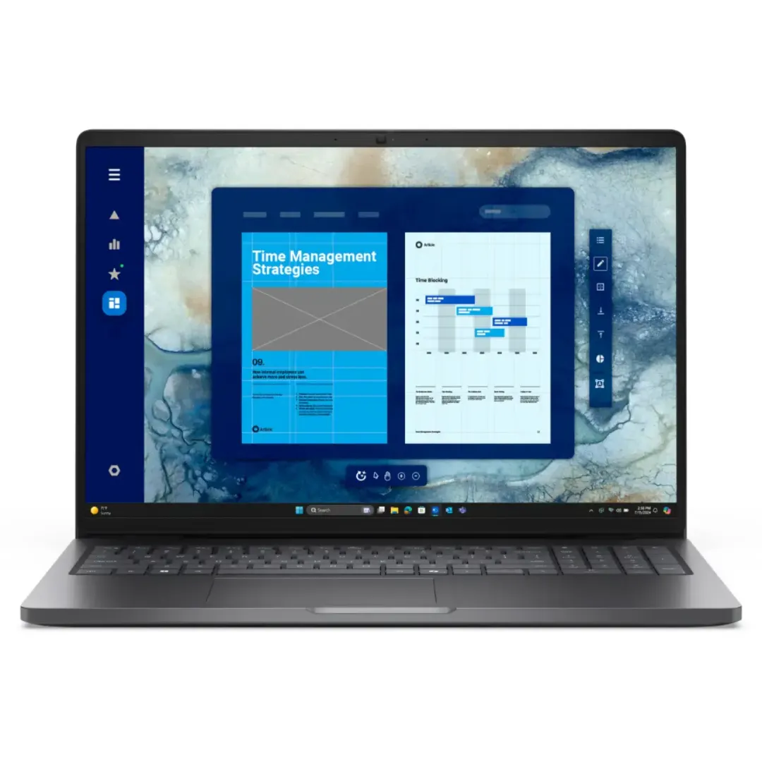 Noutbuk Dell Pro 16 PC16250 Intel Core 5-120U 8GB/512GB 16” FHD+ IPS Black