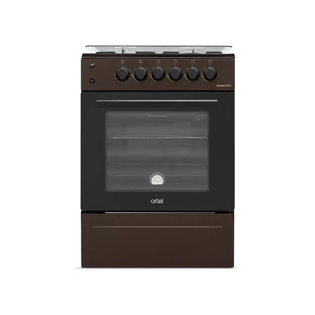 Gazovaya oshxona plitasi Artel Apetito 02-G Brown