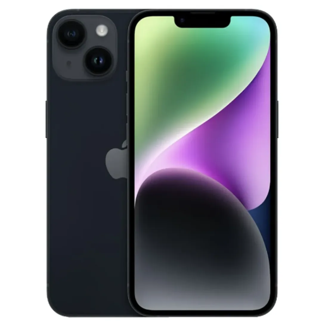 iPhone 14 128GB Midnight smartfoni. Yangi (1 Sim + 1 eSim)