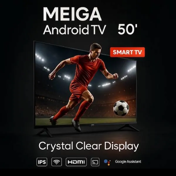 Televizor Meiga 50 AndroidTV, qora