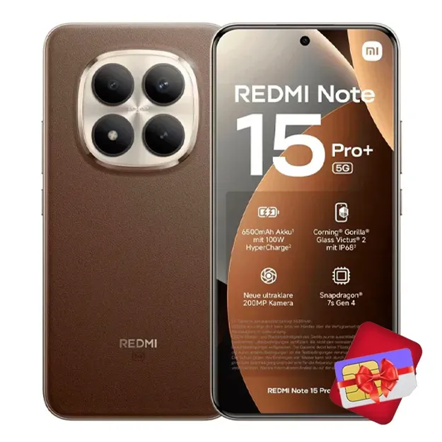 Xiaomi Redmi Note 15 Pro 5G+ 8/256 GB Mocha Brown