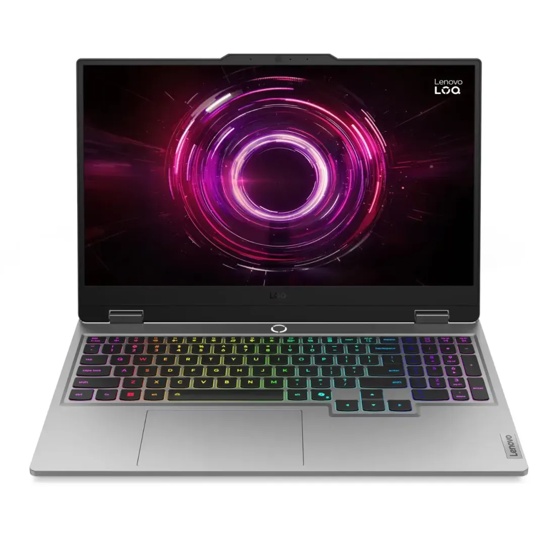 Noutbuk Lenovo LOQ 15AHP10 (AMD Ryzen 7-250/ DDR5 16GB/ SSD 1TB/ 15.6” FHD IPS 144Hz/ 8GB GF RTX5060/ Backlit/ NoOS/ RU) Luna Grey