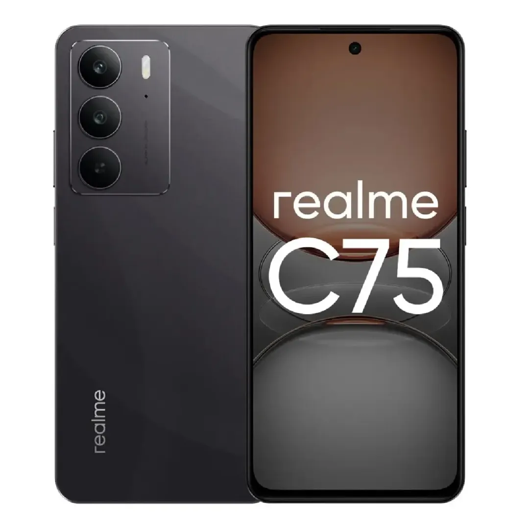 Smartfon Realme S75 8/256GB Black (Qora)