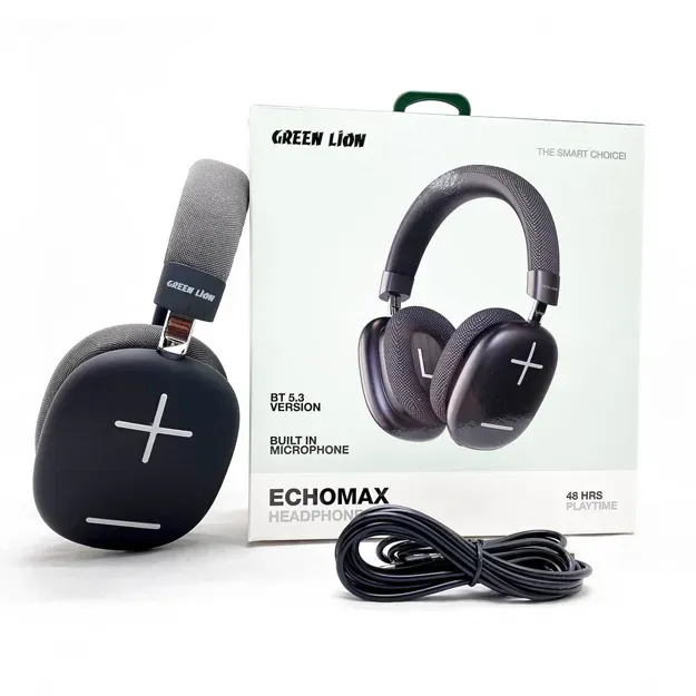 Simsiz quloqchin Green EchoMax Black