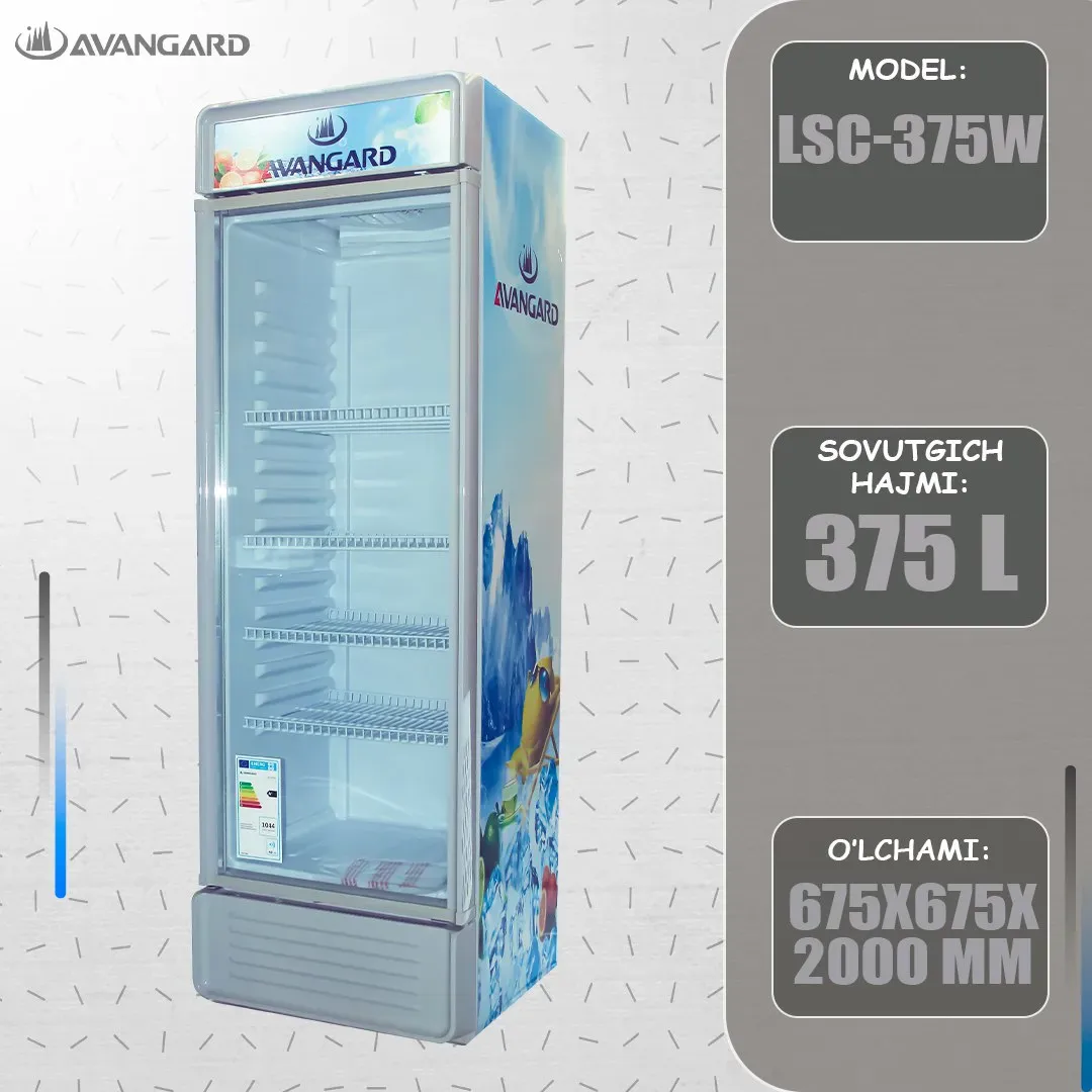 Muzlatgich Avangard LSC375W, oq