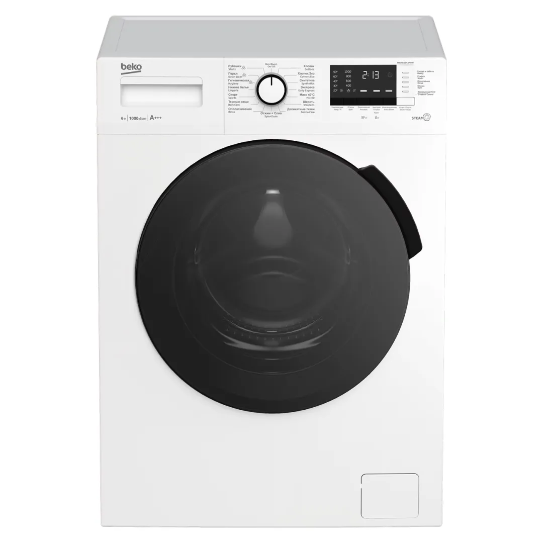 Kir yuvish mashinasi Beko WSRE6512PRW