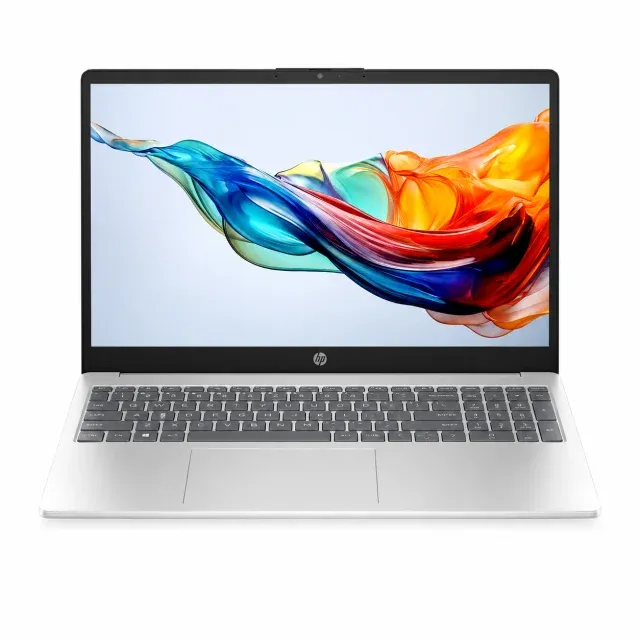 Noutbuk HP Laptop 15 (fc0171nia): 15.6" FHD, AMD Athlon Gold 7120U, 8GB, 256GB SSD, Silver. BESTSELLER!