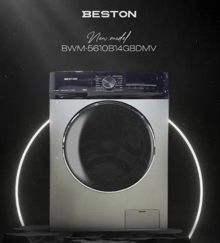 Стиральная машина Beston BWM-5610B14GBDMV, тёмно-синий