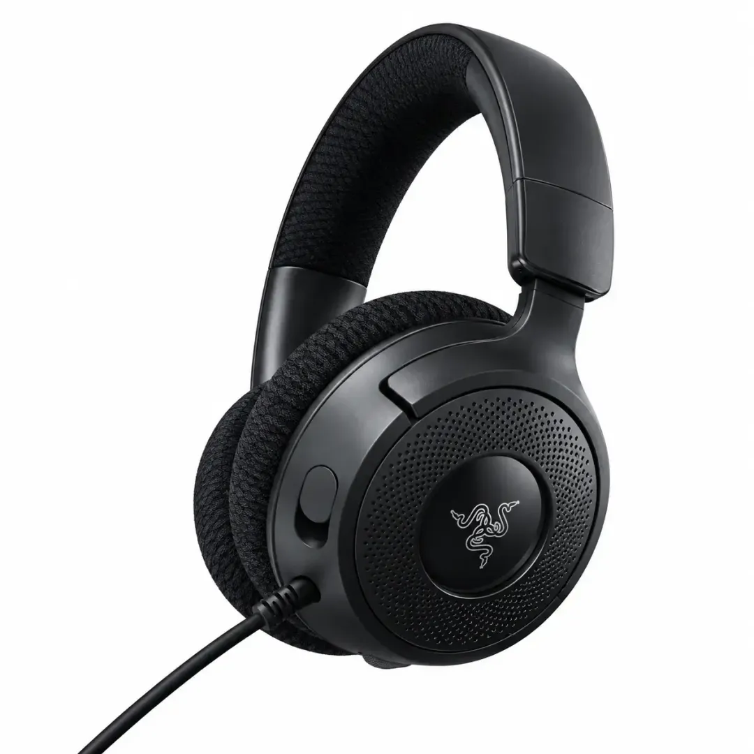 Igrovaya garnitura Razer Kraken V4 X, 7.1, USB Type-A/USB Type-C, RGB, chyornaya