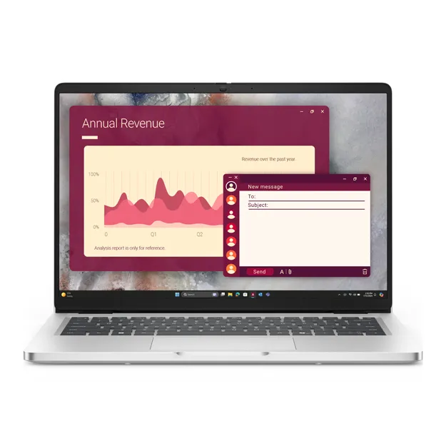 Noutbuk Dell Pro 14 Laptop Intel Core Ultra7-255U 16/512GB 14.0" FHD+ (BTO107_PC14250_EMEA_UBU)