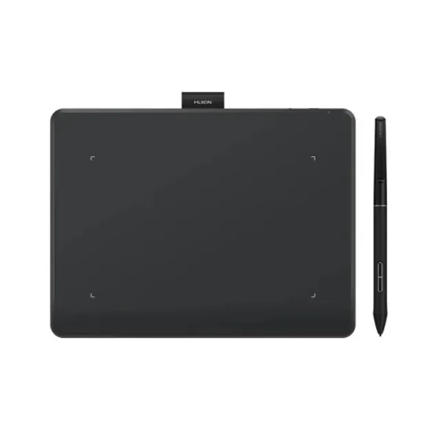 Graficheskiy planshet Huion 6.3"x3,9" Inspiroy Frego S, Bluetooth, USB-C, qora L-310