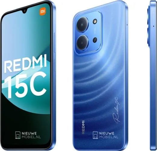 Смартфон Xiaomi Redmi 15C 4/128 ГБ,Синий