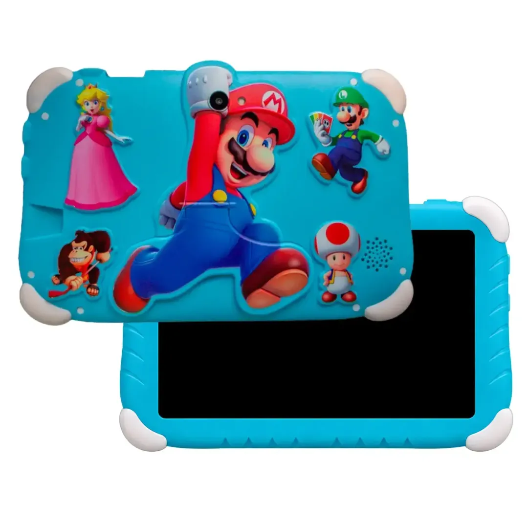 Detskiy planshet Super Mario, 7”, 4 GB/128 GB