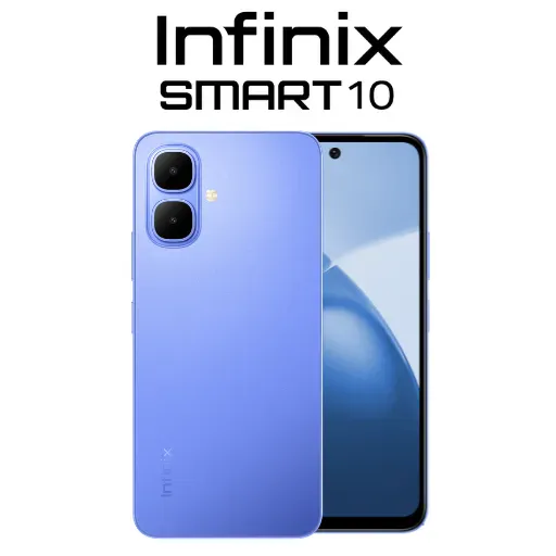 Smartfon Infinix SMART 10 4/128 GB, Iris Blue