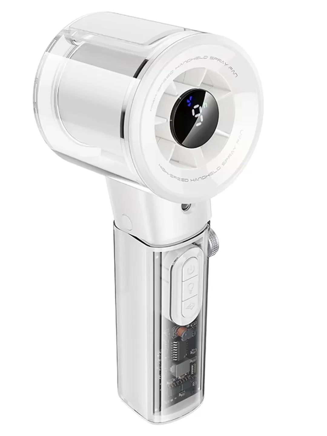 Ventilyator HOCO HX614 Spray, USB, 3 skorosti White