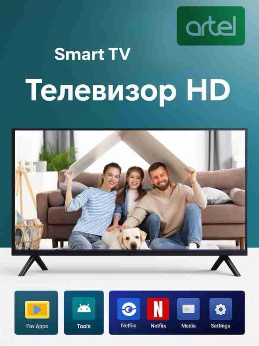 Televizor Artel A32PHB100, qora