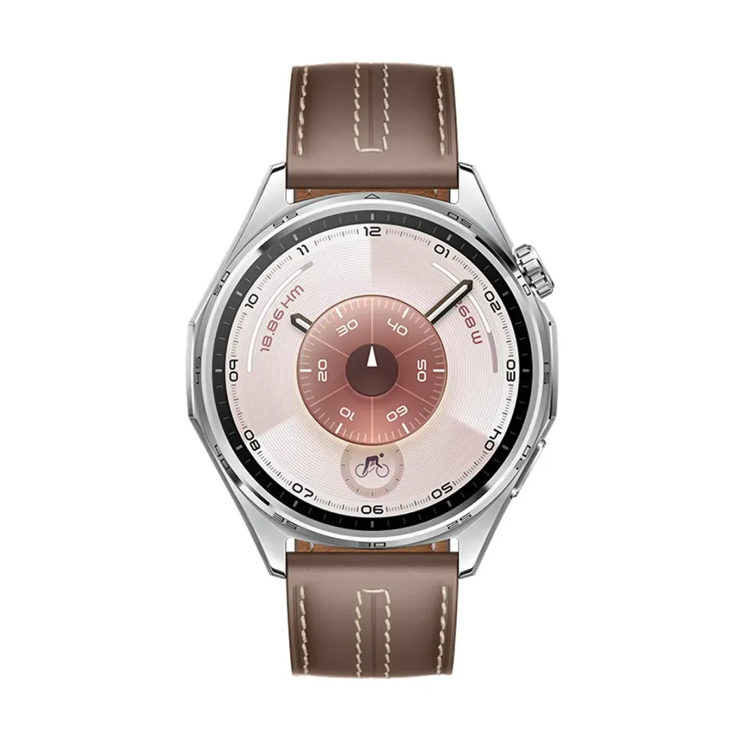 Aqlli soat Huawei Watch GT 6 HUAWEI Watch GT 6 Grey Composite Leather Strap 46 mm